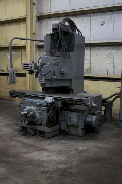 CINCINNATI MODEL #550-20 VERCI POWER VERTICAL MILL: STOCK #75834