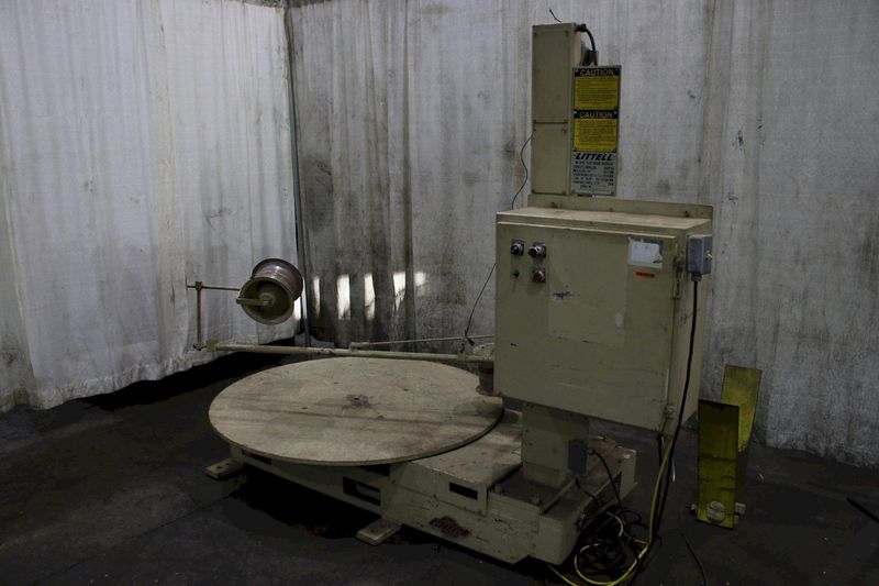 8000 LB LITTELL HORIZONTAL PALLET TYPE UNCOILER: STOCK #75746