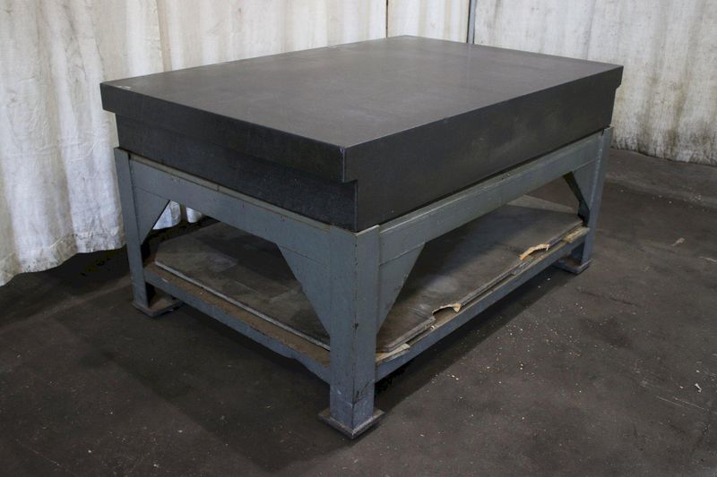 4' X 6' X 10'  RAHN GRANITE PLATE: STOCK #75769
