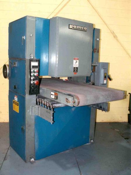 36" RAMCO PASS THROUGH BELT SANDER: STOCK #75485