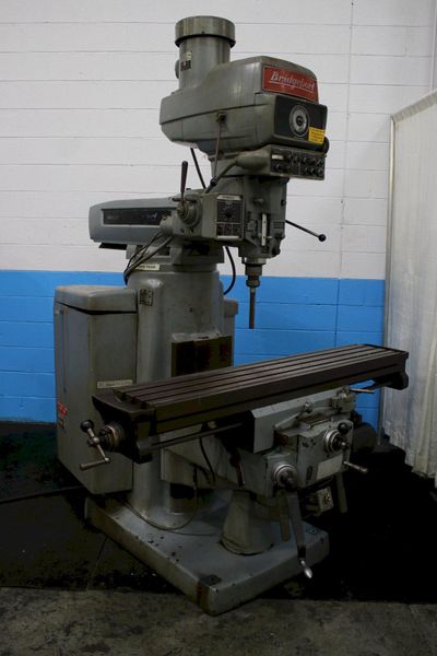 4 HP BRIDGEPORT SERIES II VERTICAL MILL: STOCK #75197