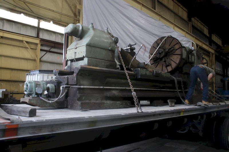 60" X 84" AMERICAN ENGINE LATHE: STOCK #75204