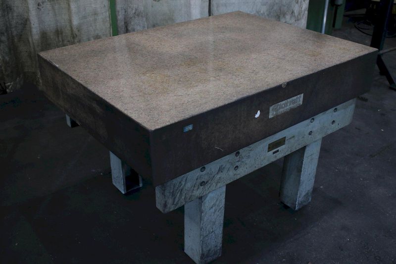 3' X 4' STARRETT GRANITE PLATE: STOCK #74258