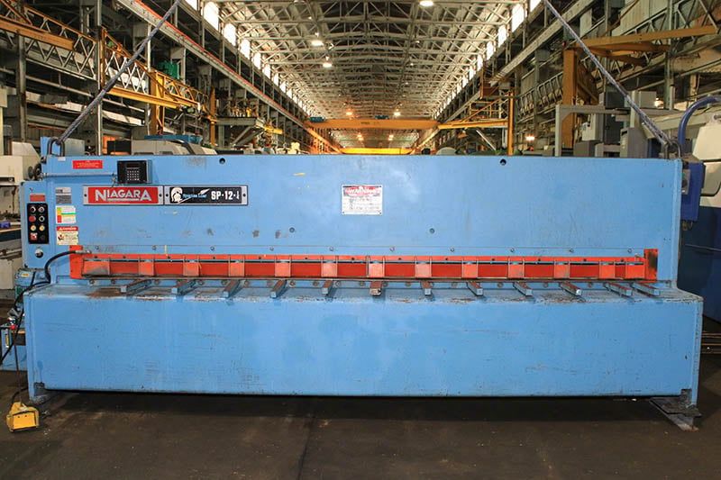 1990 Niagara SP-12-1/4 Hydraulic power Squaring Shear (#5789)