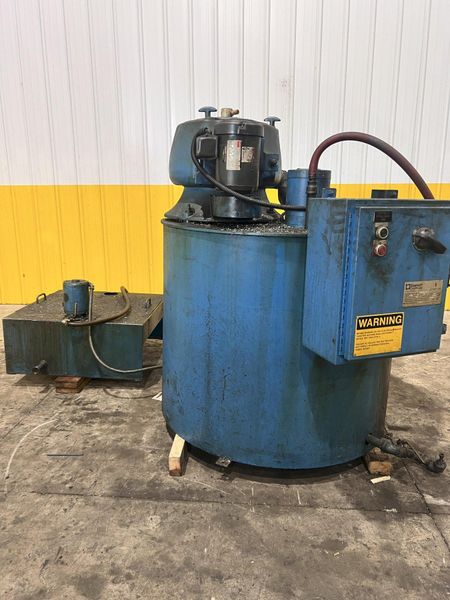 2 HP BARRETT MODEL #125 CLARIFUGE 3600 RPM CHIP SPINNGER WRINGER CENTRIFUGE: STOCK #23459