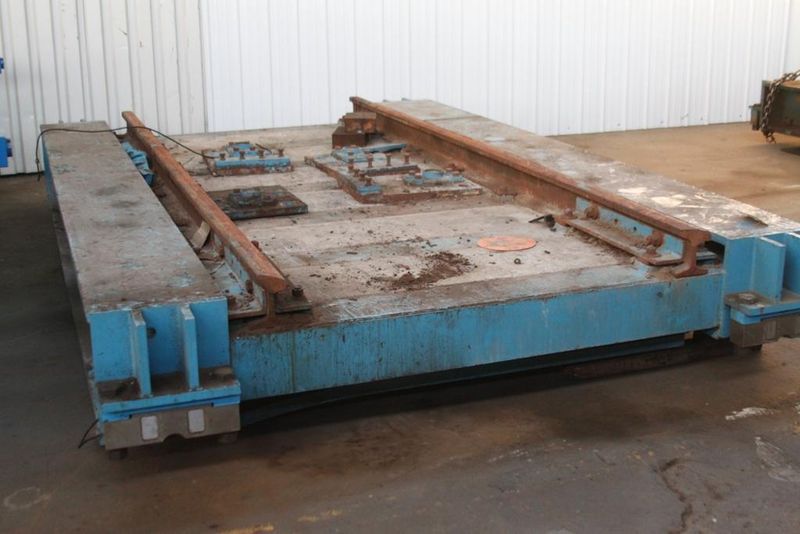 340,000 LB WEIGH TRONIX RAILROAD PLATFORM TRAIN SCALE: STOCK #65458