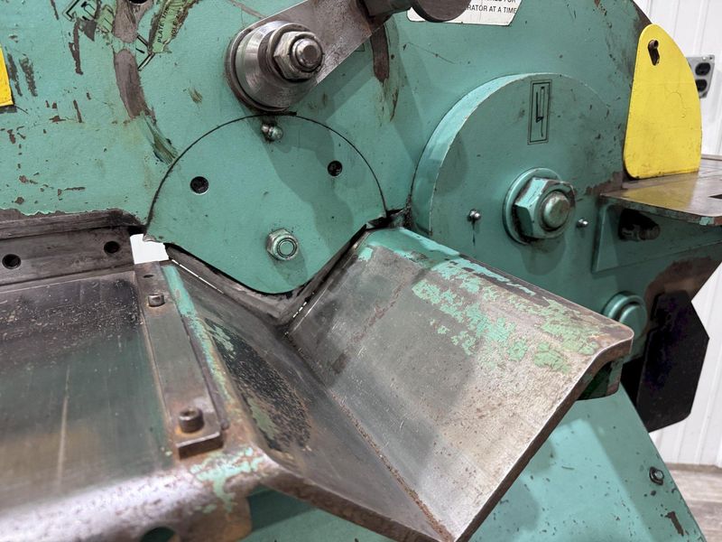 50 TON PIRANHA P3 HYDRAULIC IRONWORKER: STOCK #80707