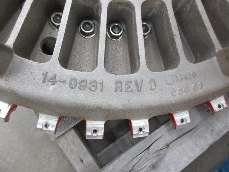 Used Haas 93-0944 Side Mount Tool Changer 40 Taper 40 Pocket Carousel Assembly
