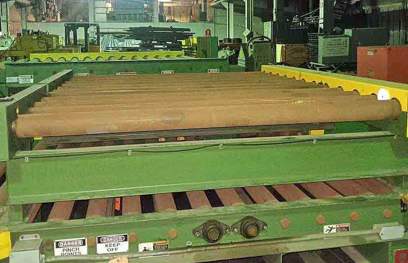 Conveyor, Banding Line, Braner, 10,000 lbs.