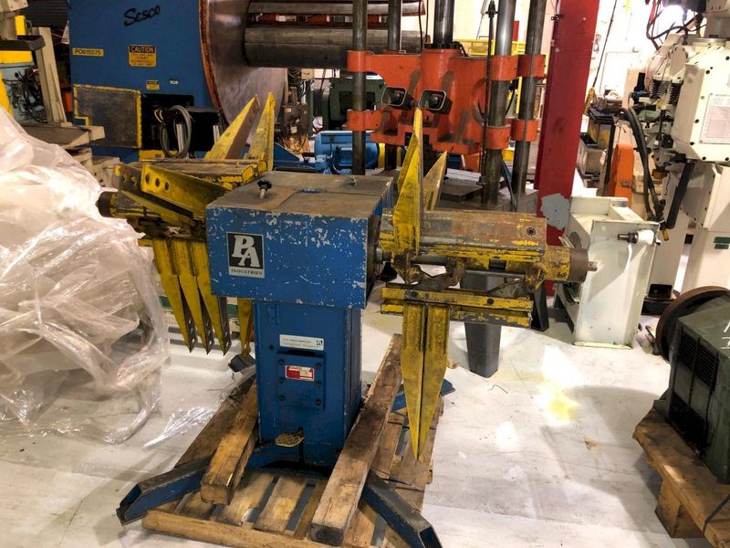 PA Double End Coil Reel and PA Coil Straightener