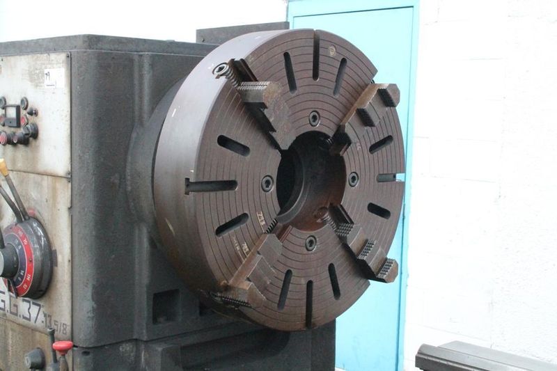 37" X 127" LANSING GAP BED 12.875" HOLLOW ENGINE LATHE:  STOCK # 65303