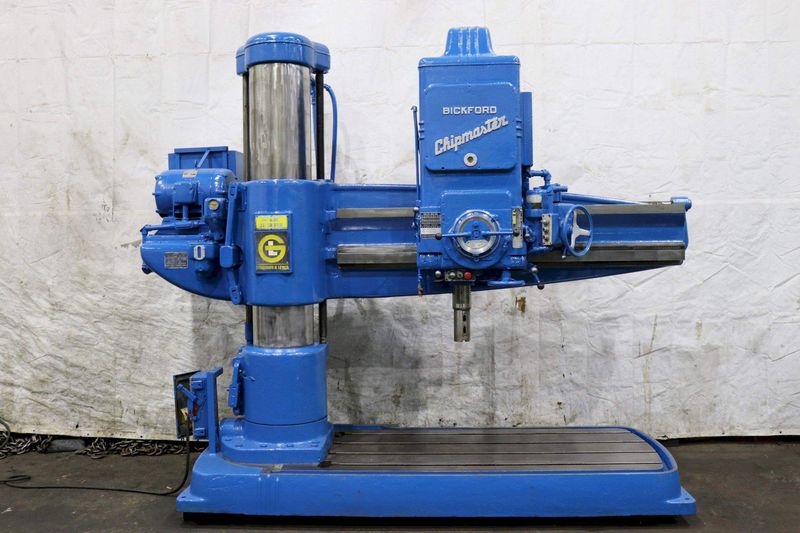 6' X 15" G & L RADIAL ARM DRILL: STOCK #67605