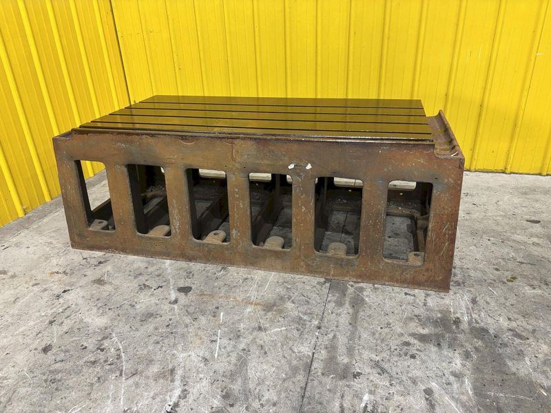 32" X 64" T SLOTTED STEEL DRILL BOX SETUP TABLE: STOCK #23229