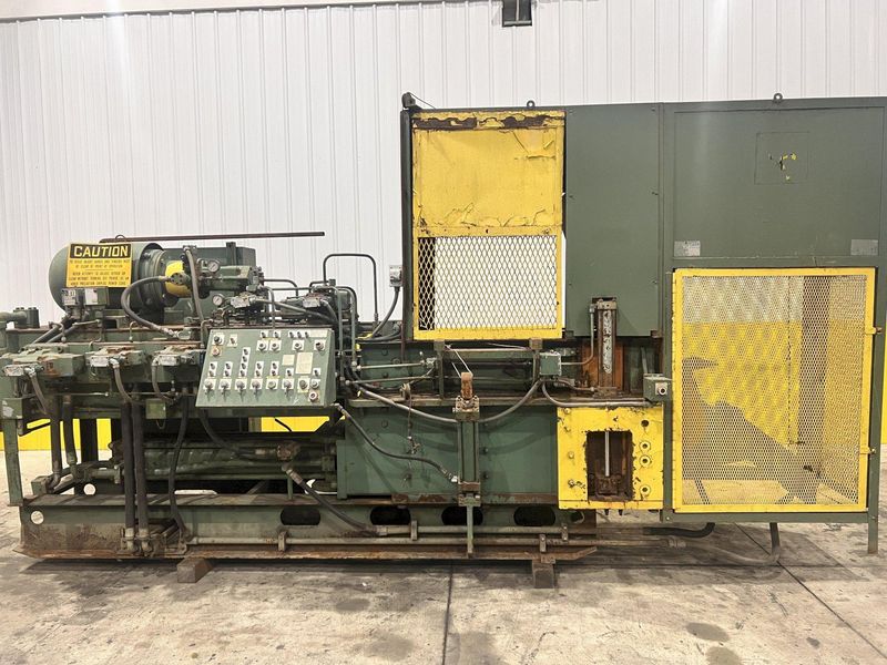 12" X 6" GALLAND HENNING MODEL #12DC DUAL COMPRESSION METAL SCRAP BALER: STOCK #21846