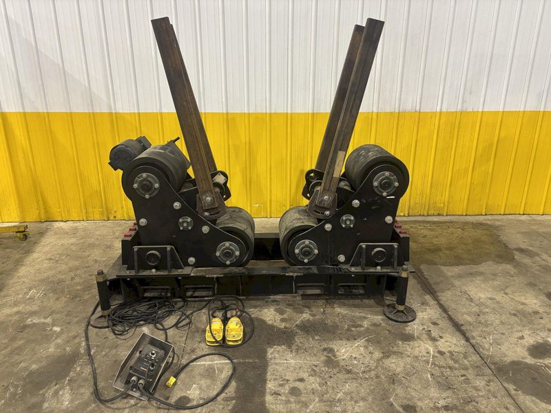 12,000 LB LJ WELDING MODEL #GE6TR-100 VARIABLE SPEED POWERED TANK TURNING ROLL: STOCK #22808