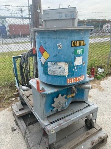 15 HP PHYDRO-PULPER UNIT ON PORTABLE CART: STOCK #16775