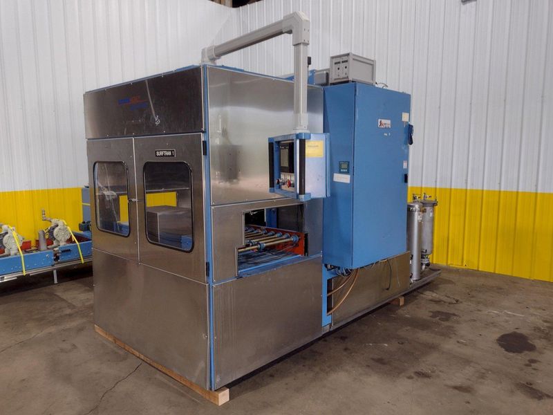 EXTRUDE HONE / SURFTRAN MODEL #STR-1 HIGH PRESSURE WASHER & DEBURRING SYSTEM : STOCK #19381