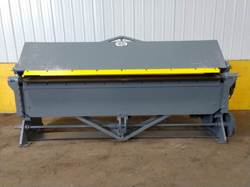 10' X 10 GAUGE DREIS & KRUMP CHICAGO D&K MODEL 204 POWERED APRON BRAKE: STOCK #14637