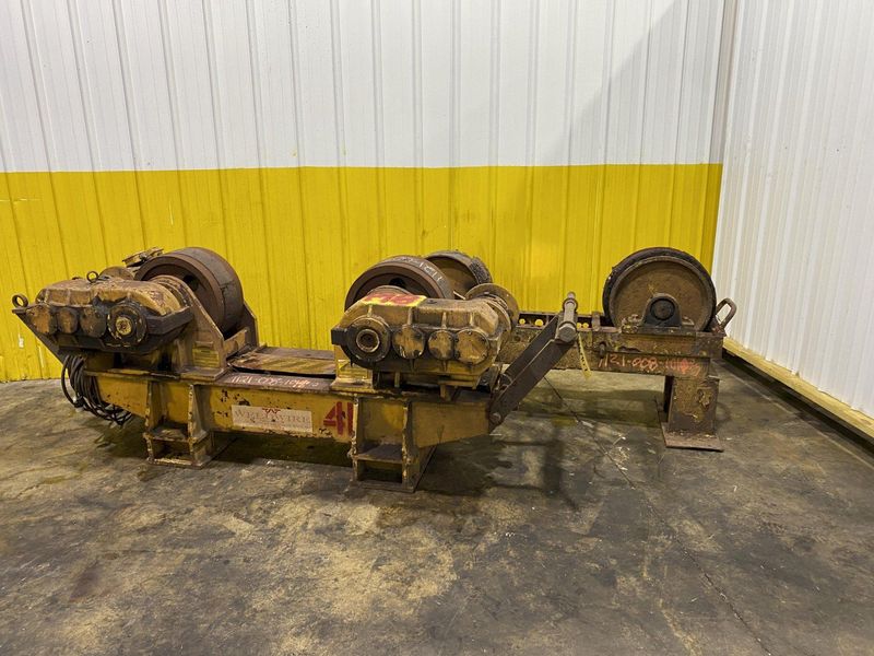 60 TON WELDWIRE MODEL #WER-60  POWERED TANK TURNING ROLLS WITH IDLER: STOCK #16907