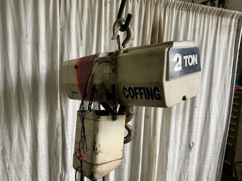 2 TON COFFING ELECTRIC CHAIN HOIST: STOCK #75536