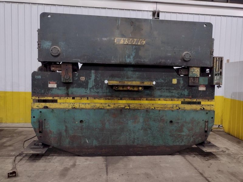 160 TON X 12' WYSONG MODEL 160-12 HYDRAULIC PRESS BRAKE: STOCK #10066