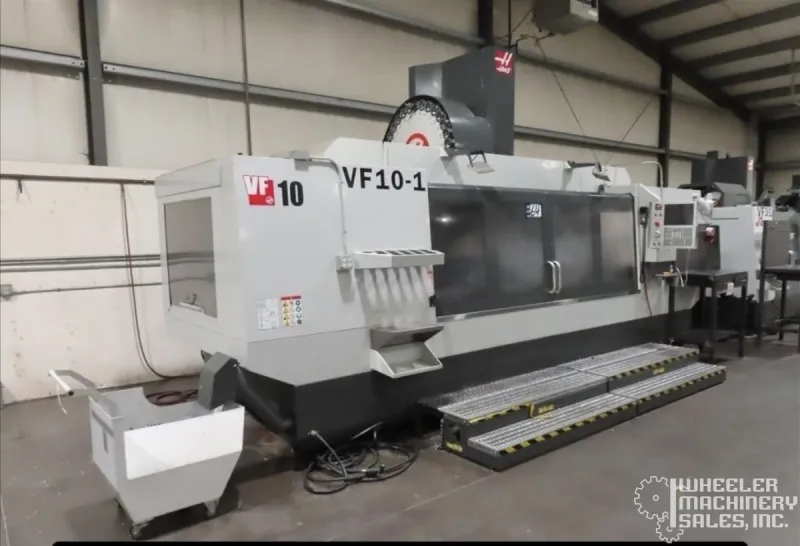 2019 HAAS VF-10/50 Vertical Machining Center w/ 4th Axis HRT450 #8192