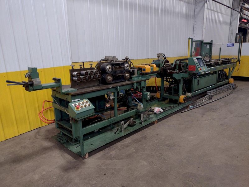 BURR OAK MODEL #VBHB RETURN TUBE BENDER & MODEL #MTCO STRAIGHTENER FEEDER: STOCK #15868