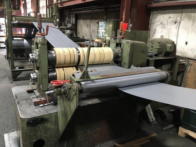 36" x .125" x 15,000# Yoder Slitting Line