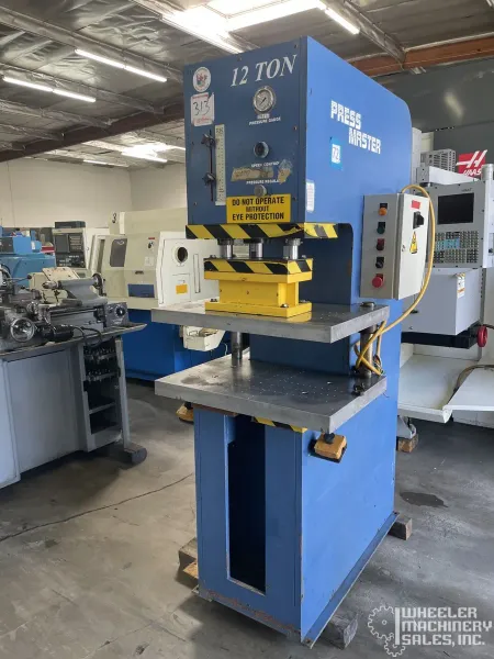 PRESSMASTER CFP-12 Hydraulic C-Frame Press #8204 #1