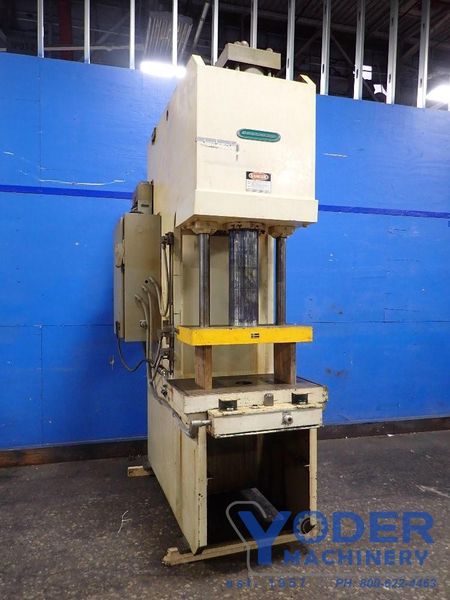 75 TON GREENERD HYDRAULIC C FRAME PRESS: STOCK #77671