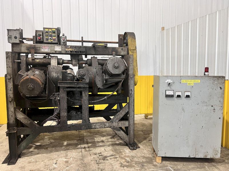 2" ROTARY 2-ROLL TUBE & BAR STRAIGHTENER: STOCK #22570