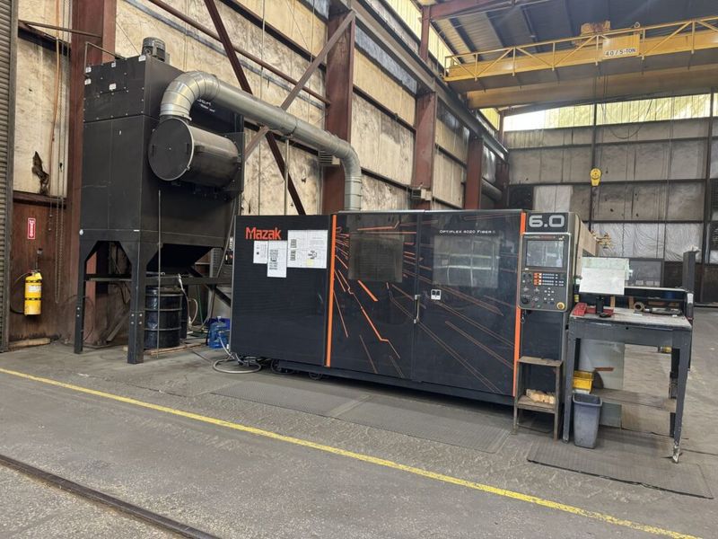 Mazak Optiplex 4020 Fiber II 6000W CNC Laser