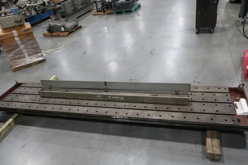 1-3/8" T-Slot Table Fixture Plate 12'3" x 31" x 4"