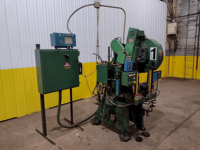 18 TON L&J OBI STAMPING PUNCH PRESS, 2" STROKE: STOCK #18263