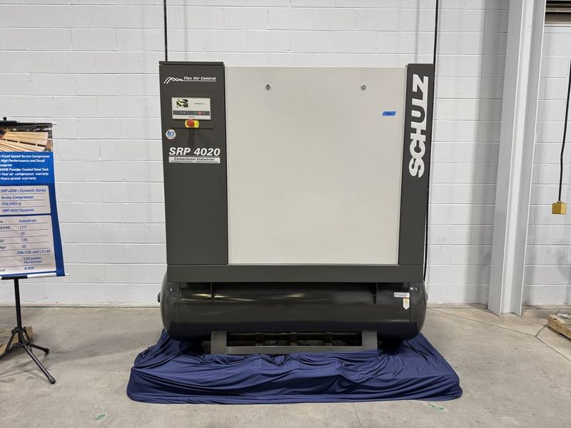 Schulz SRP 4020E Flex 20 HP Rotary Screw Air Compressor (New)