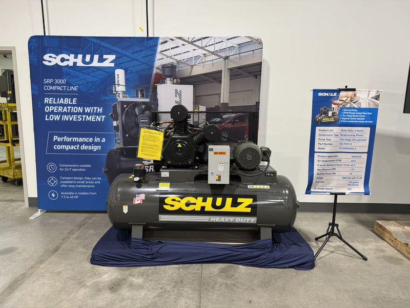 Schulz 15120HW60X-3 15 HP Piston Air Compressor (New)