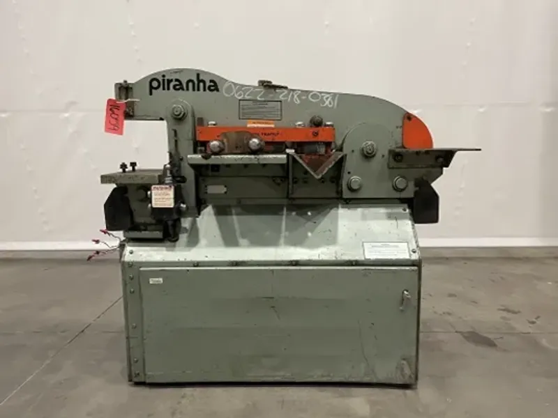 Piranha Model P-50 Ironworker