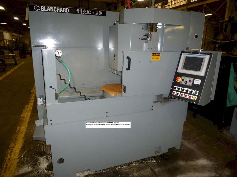 Blanchard #11AD-20, 20" PLC controlled Vertical Spindle Rotary Surface Grinder. Re-manufactured