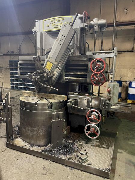42" BULLARD CUTMASTER 3-JAW VERTICAL TURRET LATHE (V.T.L.): STOCK #14231