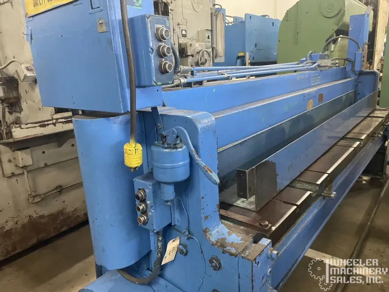 WYSONG 1010-RD Mechanical Power Squaring Shear 10' x 10 ga. #8223 #2