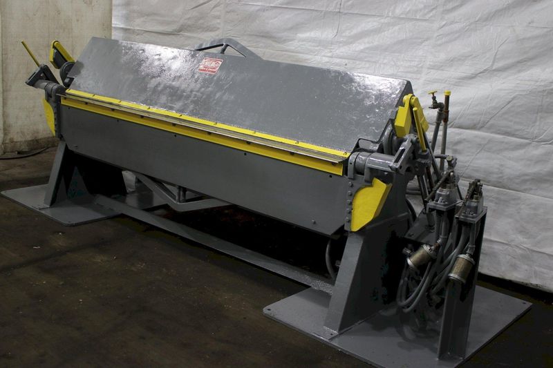 8' X 12 GA DREIS & KRUMP APRON BRAKE WITH AIR ASSIST: STOCK #76393