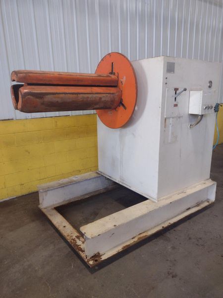 10,000 LB 5 TON X 42" AMERICAN STEEL LINE MODEL #1000 PULL OFF  COIL REEL / UNCOILER: STOCK #152