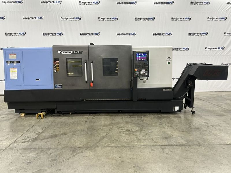DN Solutions Puma 5100LC Big Bore CNC Lathe Turning Center (2022)