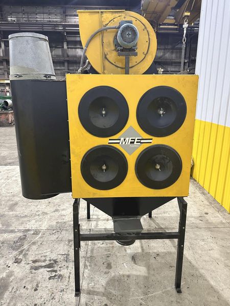 5 HP X 4 CARTRIDGE PLYMOVENT DUST COLLECTOR: STOCK #22015