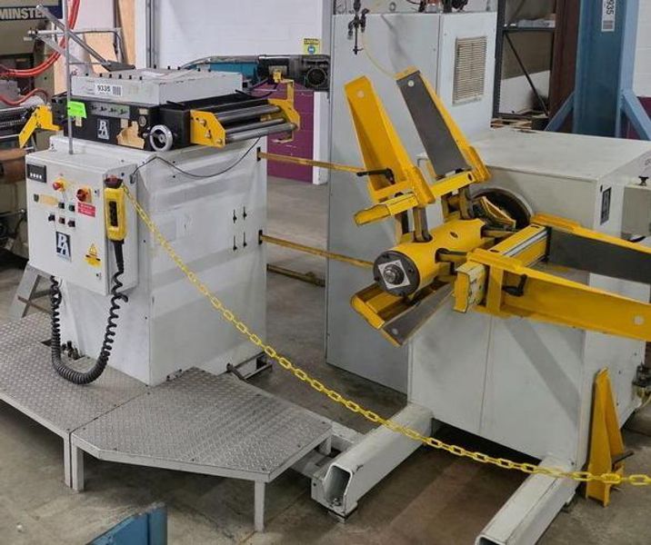 6500 LBS X 20" X .090 PA UNCOILER AND STRAIGHTENER