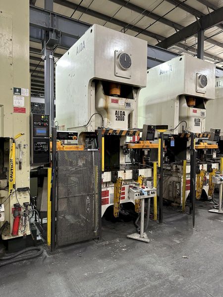 220 TON AIDA GAP FRAME PRESS