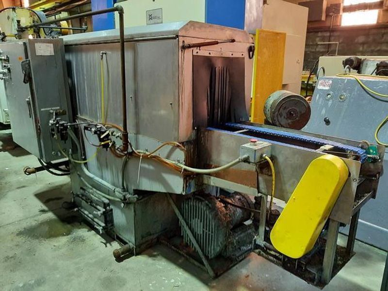 15.5" W x 18" H MIDBROOK Belt Washer, Hot Wash/Regen Blow-Off, Rebuilt 2005