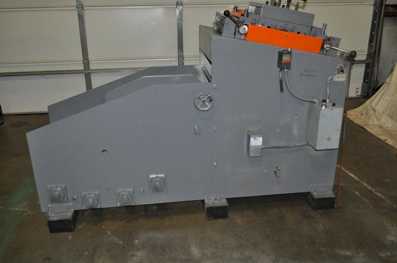 3000 LB X 10" X .125" Jaco Coil Cradle Straightener