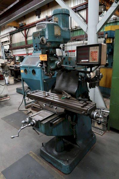 1 1/2HP BRIDGEPORT 2J VERTICAL MILLING MACHINE