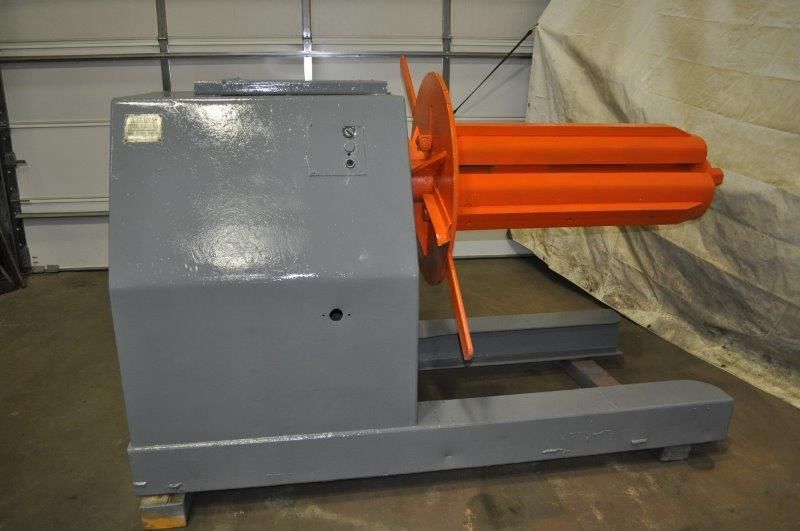 10,000 LB x 48" AMERICAN STEEL LINE MOTORIZED UNCOILER